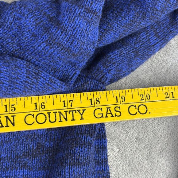 American Eagle Outfitters Sweater Mens Small Blue Shawl Collar Cardigan Marled - Picture 9 of 13